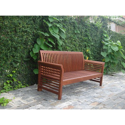 Outdoor Wood Conversation Set 1