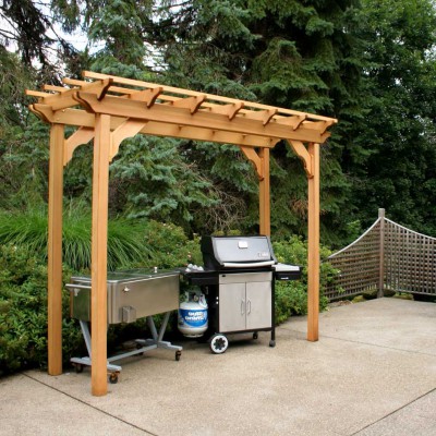 3' x 12' Cedar New Dawn Pergola