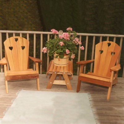 Cedar Country Hearts Adirondack Chair Collection