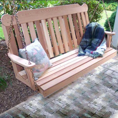 2' Cedar Classic Porch Swing