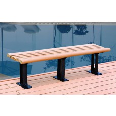 Eco-Friendly EternalWood™ Composite Backless Bench 