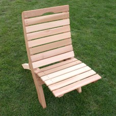 Cedar Traveling Style Folding Chair