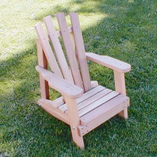 Cedar Child Size Wide Slat Adirondack Chair