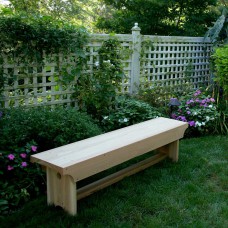 5' Cedar 1805 Traditional Heavy Duty Bench