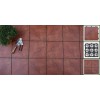 Porcelain Interlocking Deck Tiles - Tuscan Red